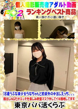 18歳うぶな美少女らなちゃんと約束外の中出しえっち、、、顔出しNGだがエッチを楽しみ