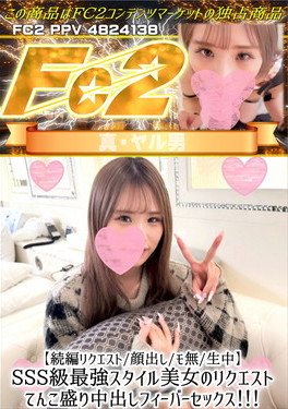 続編リクエスト/顔出し/生中 SSS級最強スタイル美女のリクエスト てんこ盛り中出しフィーバーセックス！